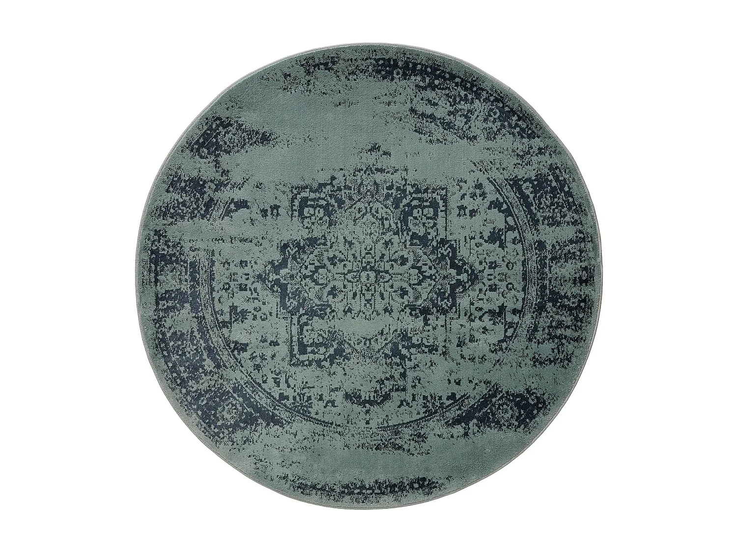 Tapis Suki Turquoise ø 120 cm rond
