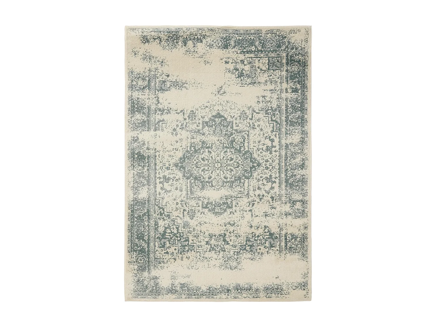 Tapis Suki Crème/Menthe 140x200 cm