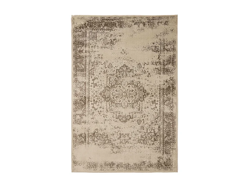 Tapis Suki Crème/Marron 120x170 cm