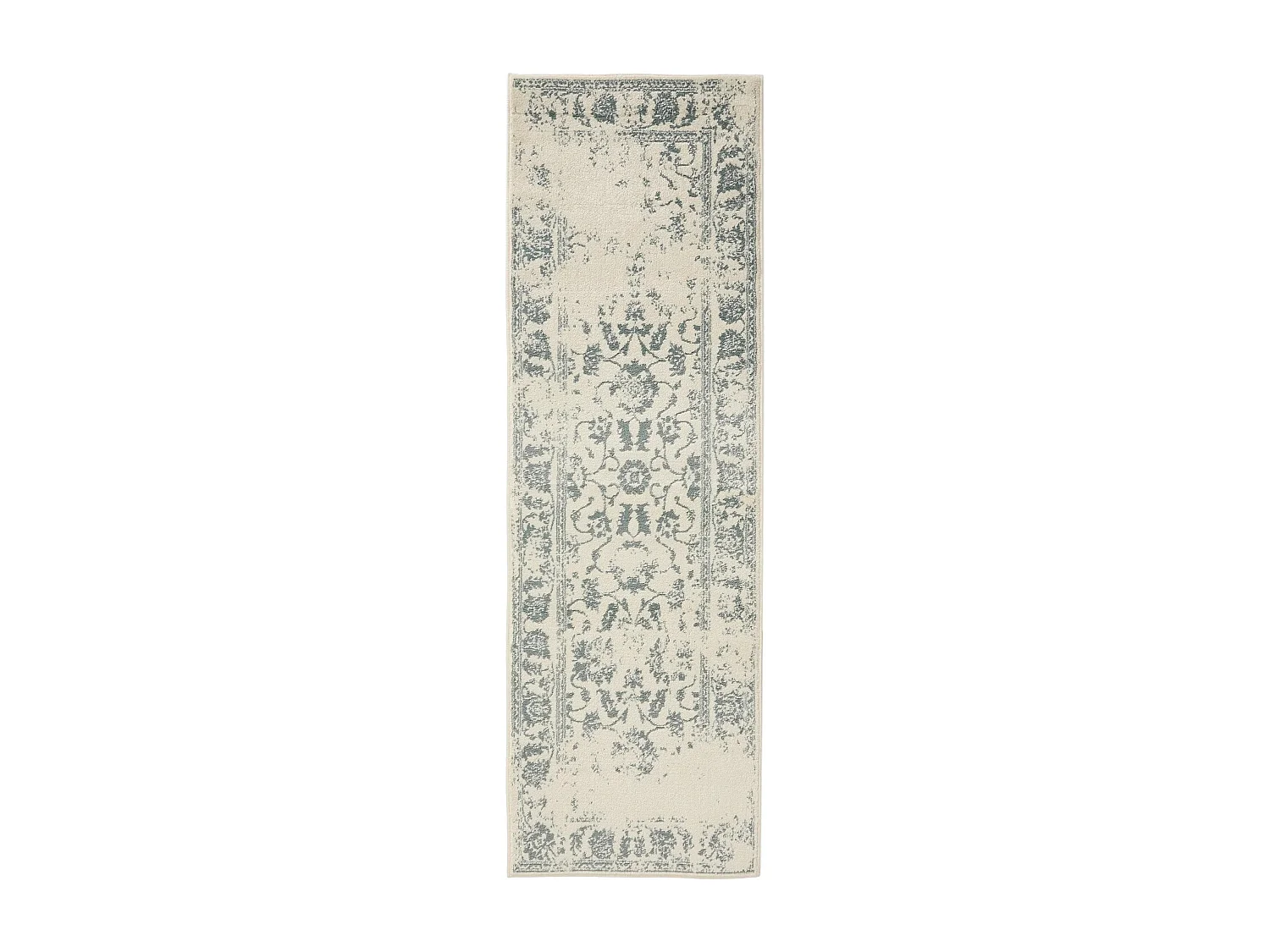 Tapis Suki Crème/Menthe 80x240 cm