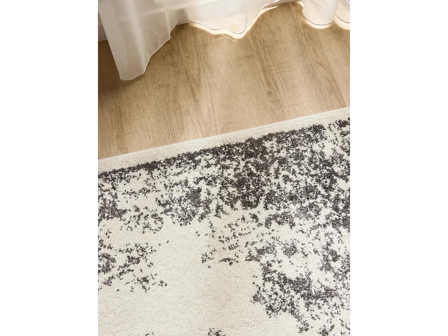Tapis Sia Crème/Gris 200x300 cm
