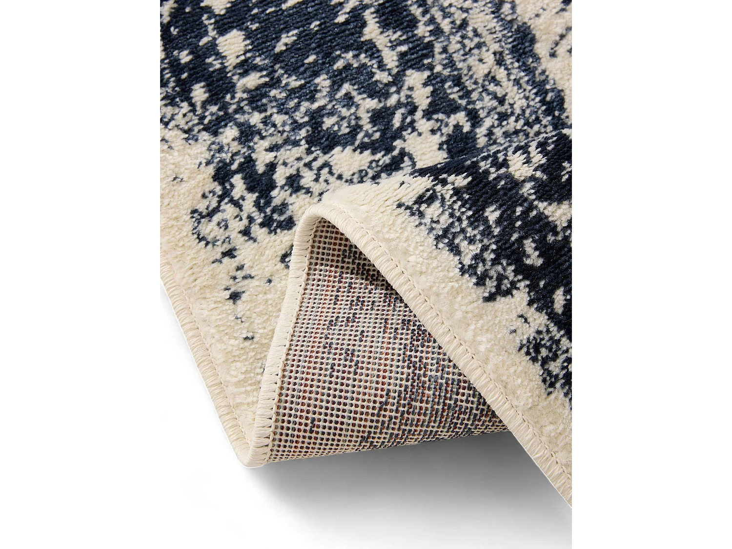 Tapis Suki Crème/Bleu 120x170 cm