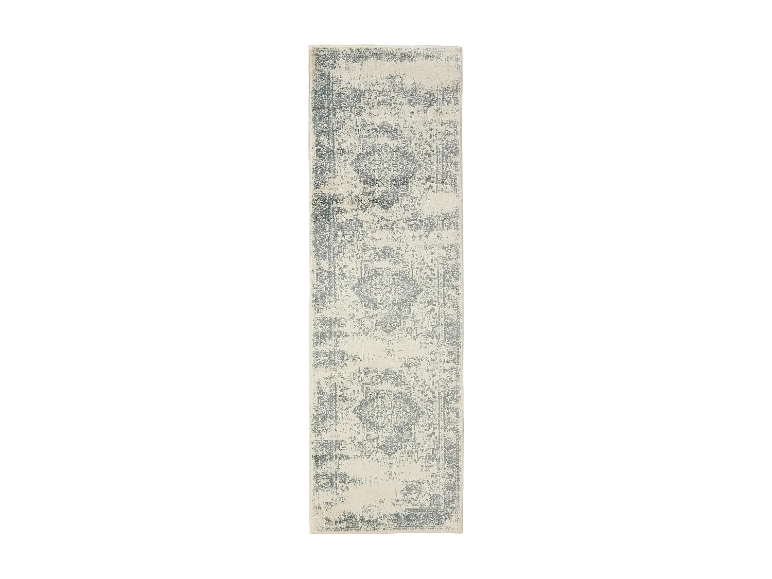 Tapis Suki Crème/Menthe 80x240 cm