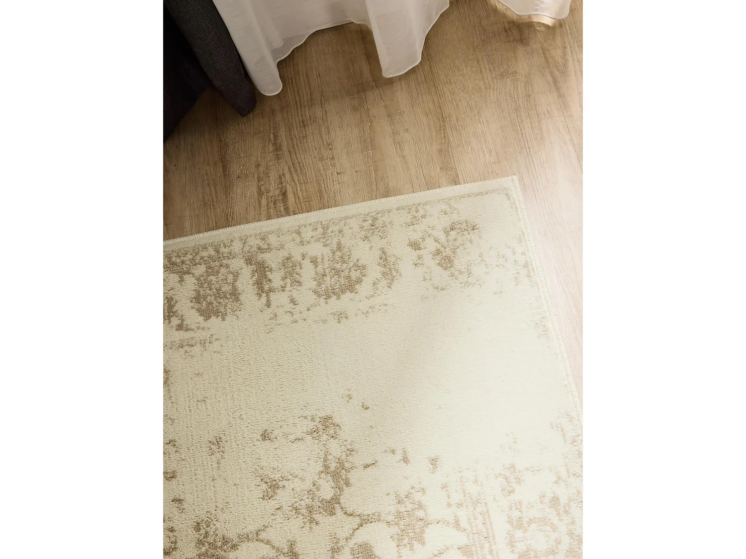 Tapis Suki Crème/Beige 80x240 cm