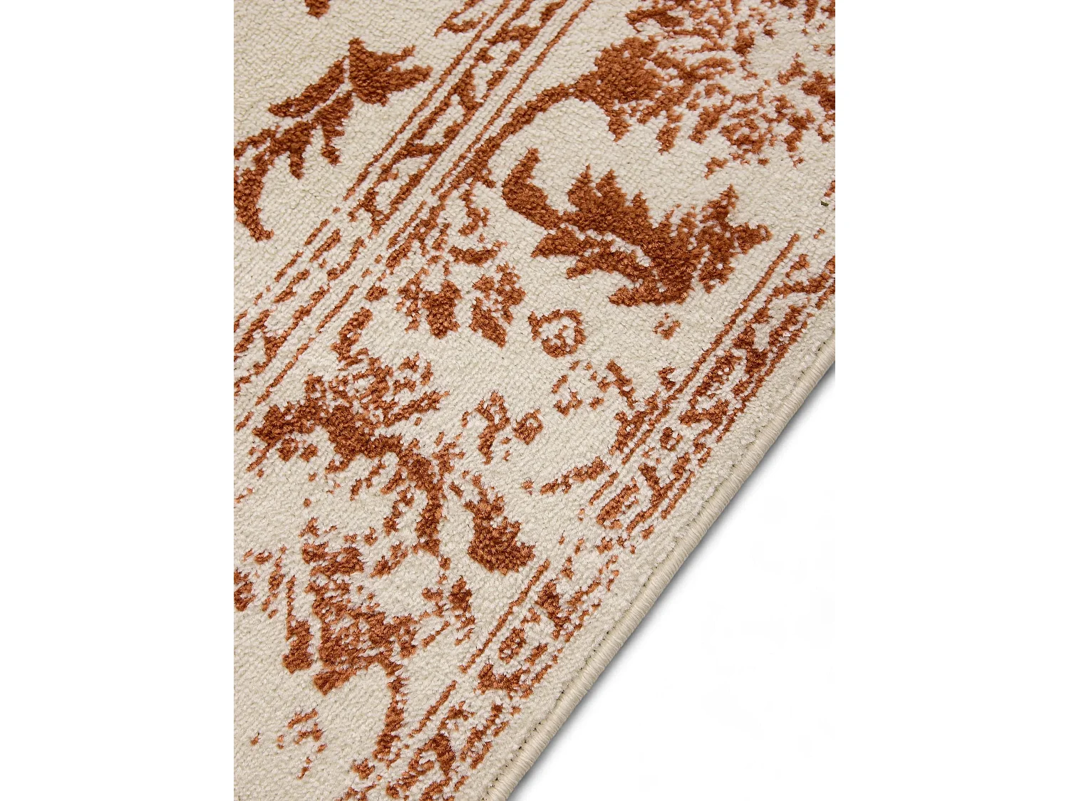 Tapis Suki Crème/Orange 120x170 cm