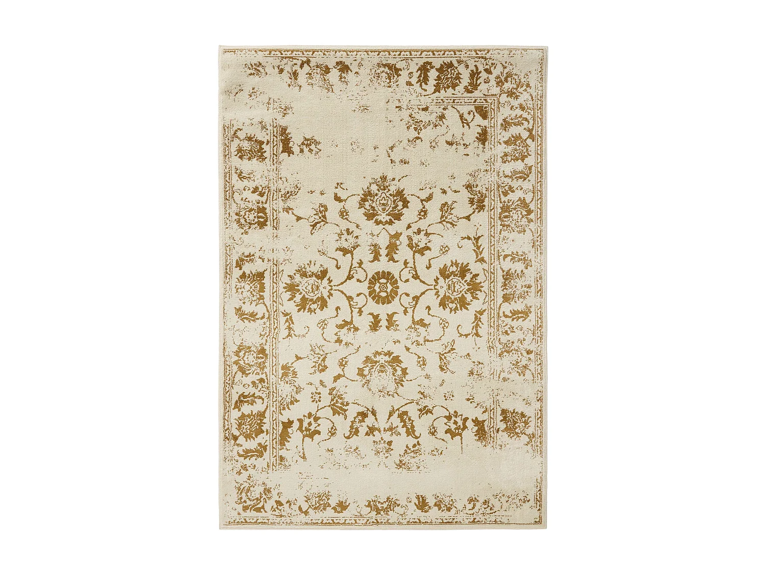 Tapis Suki Crème/Jaune 240x340 cm