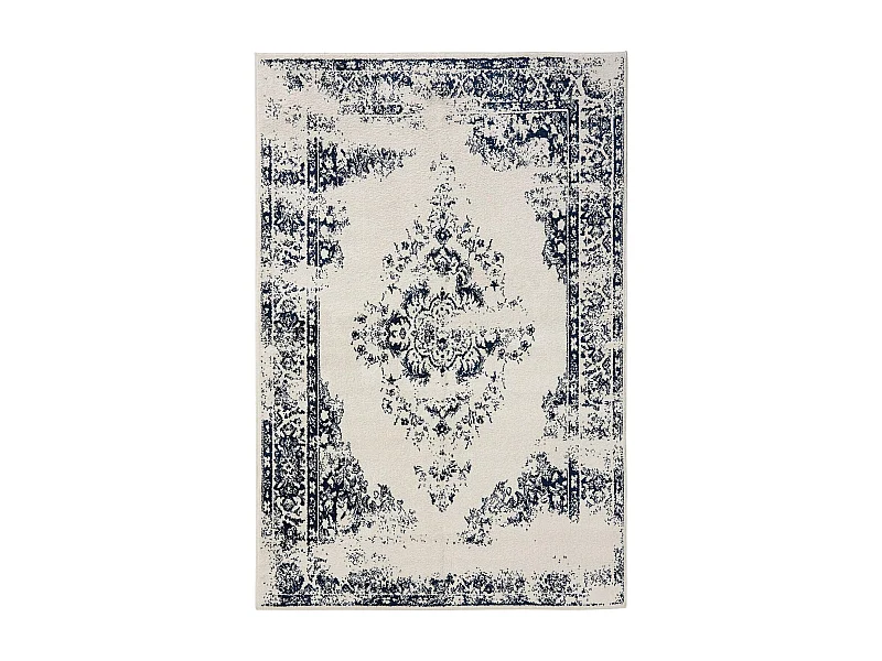 Tapis Sia Crème/Bleu 160x230 cm