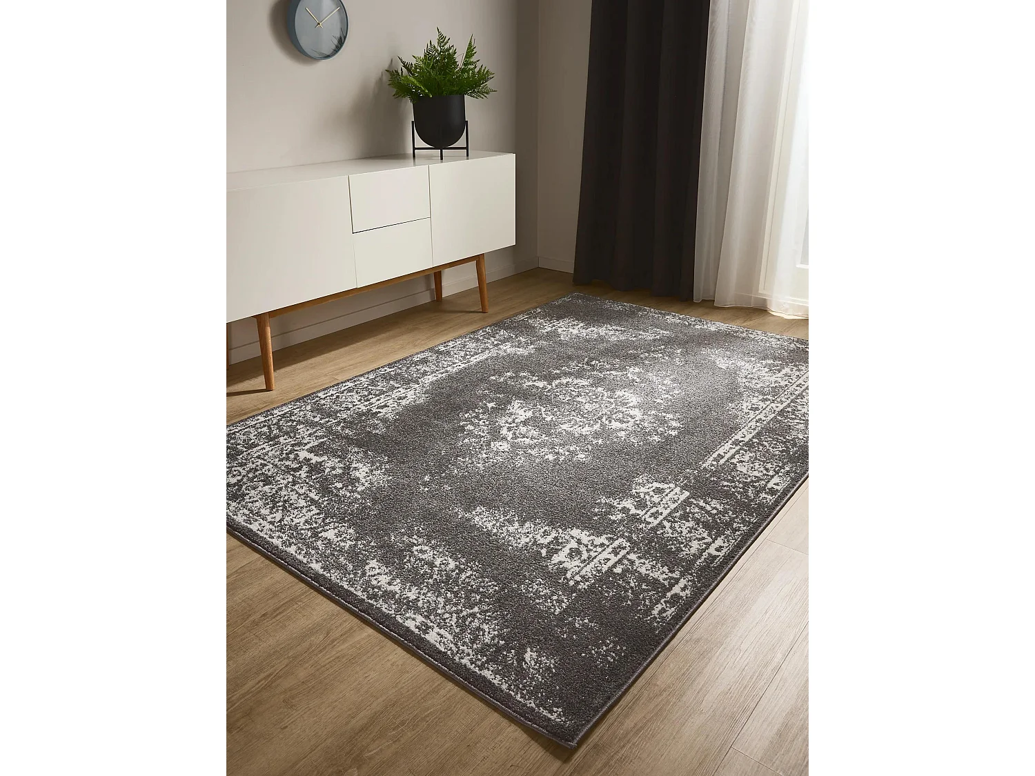 Tapis Sia Gris 160x230 cm