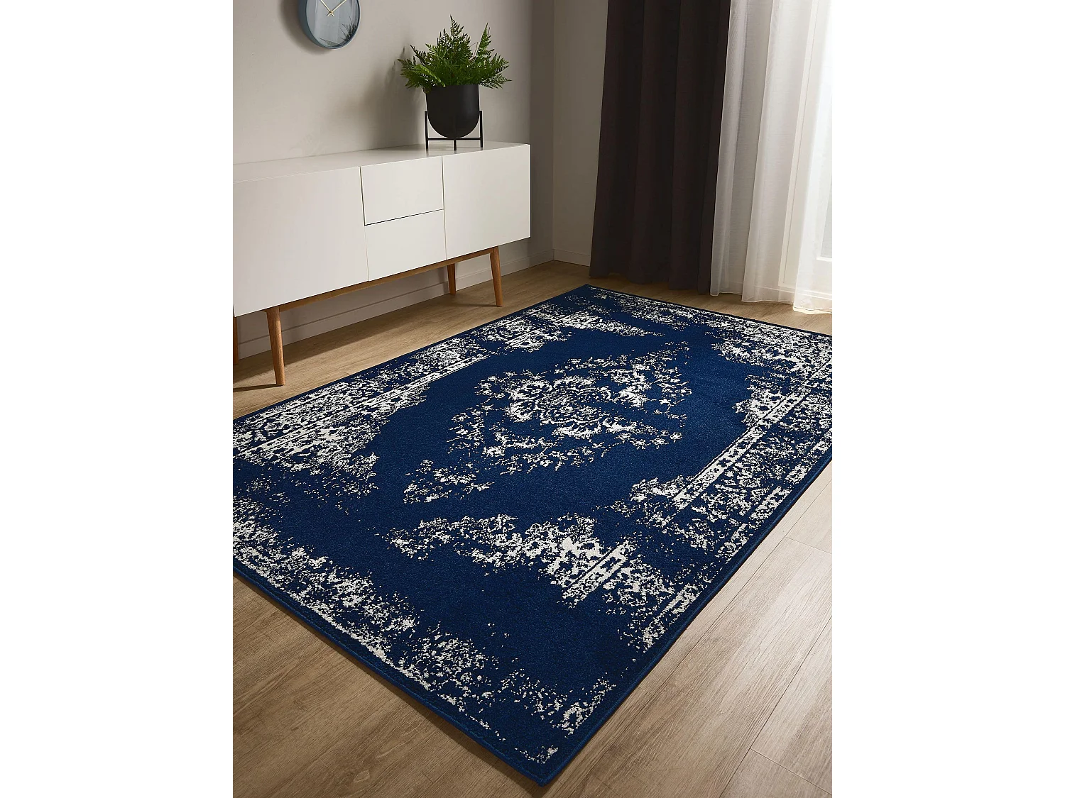 Tapis Sia Bleu 240x340 cm