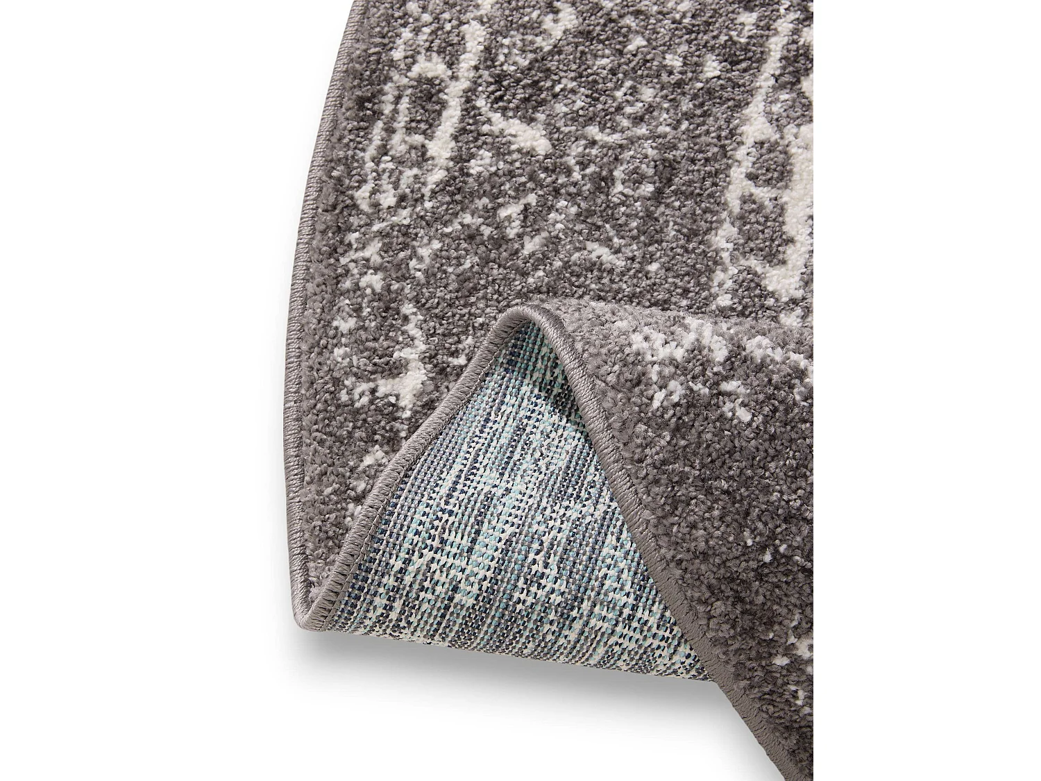 Tapis Sia Gris ø 160 cm rond