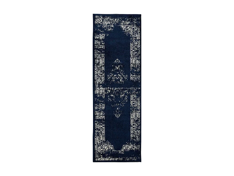 Tapis de couloir Sia Bleu 80x240 cm