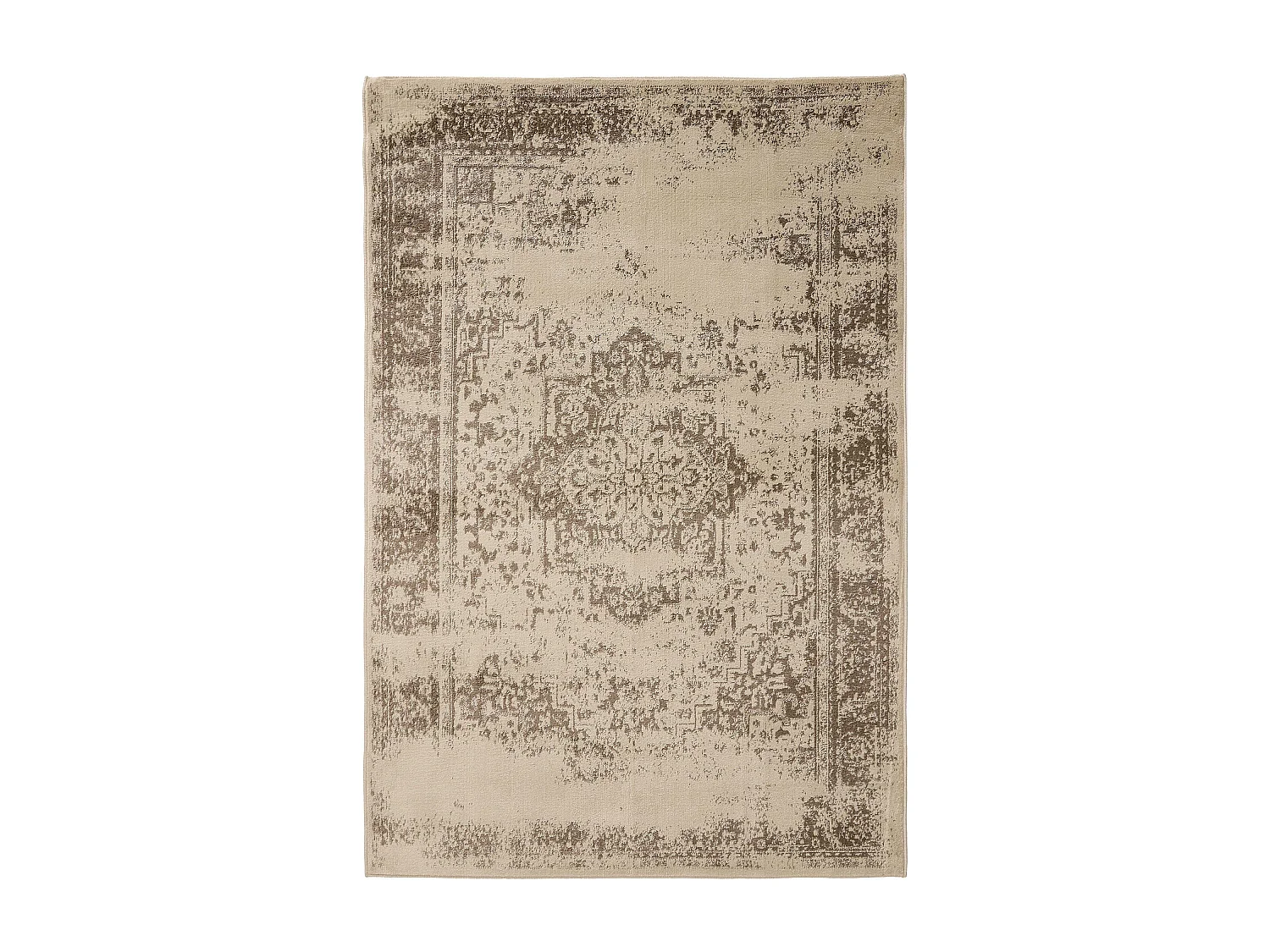 Tapis Suki Crème/Marron 200x300 cm