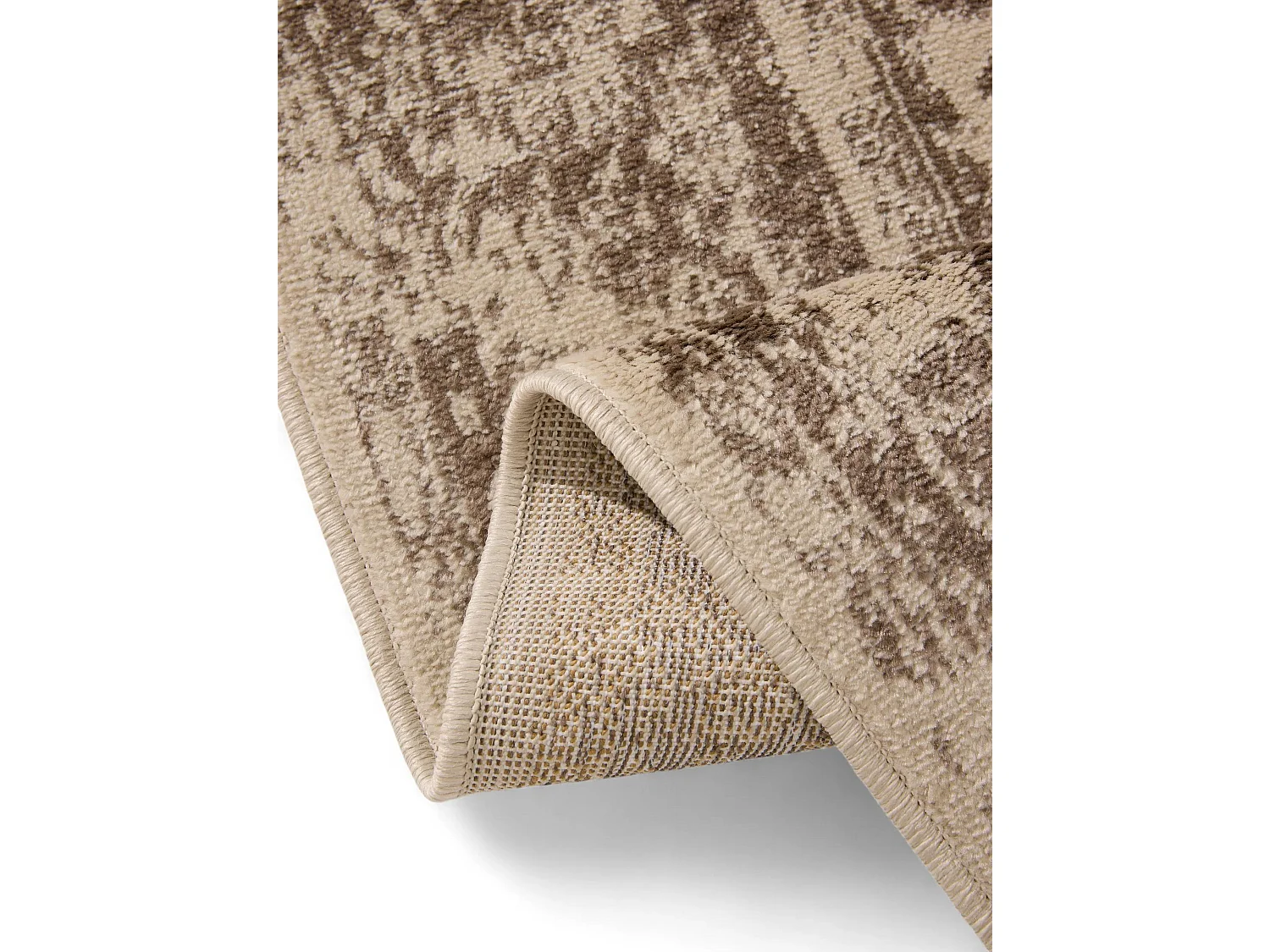 Tapis Suki Crème/Marron 200x300 cm