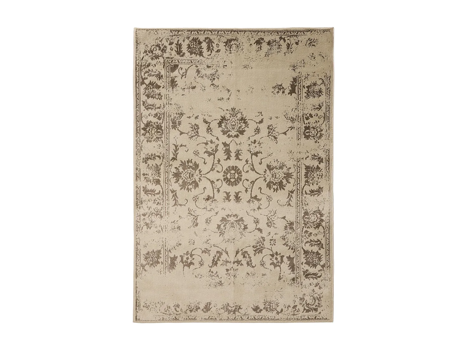 Tapis Suki Crème/Marron 160x230 cm