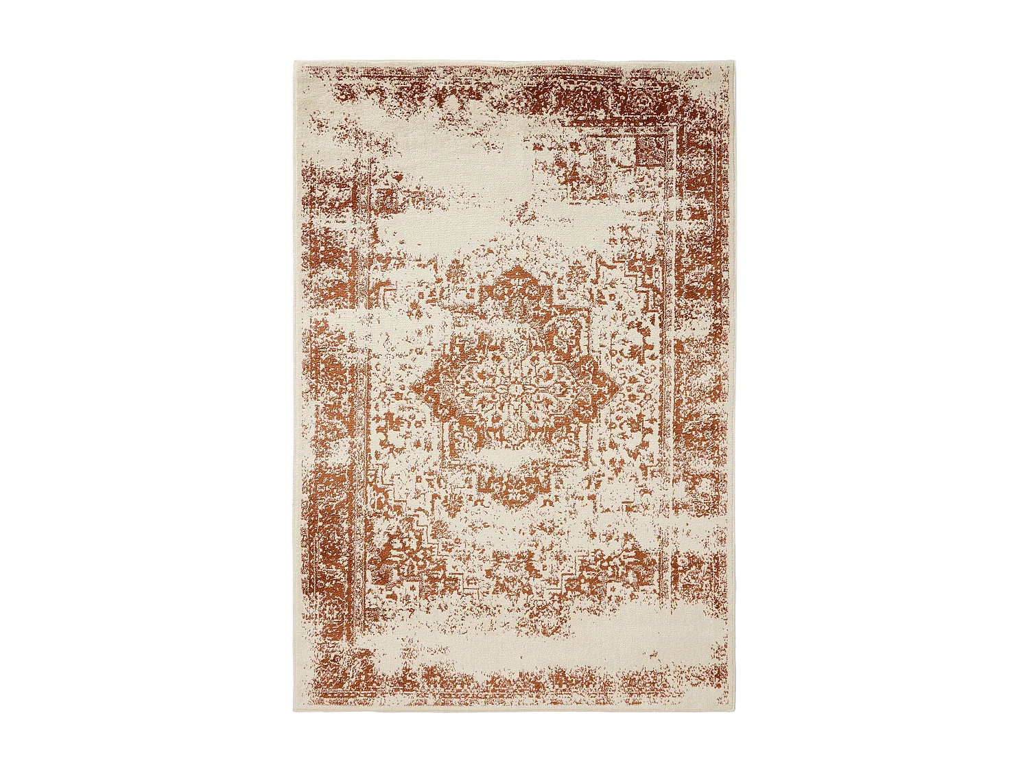 Tapis Suki Crème/Orange 140x200 cm