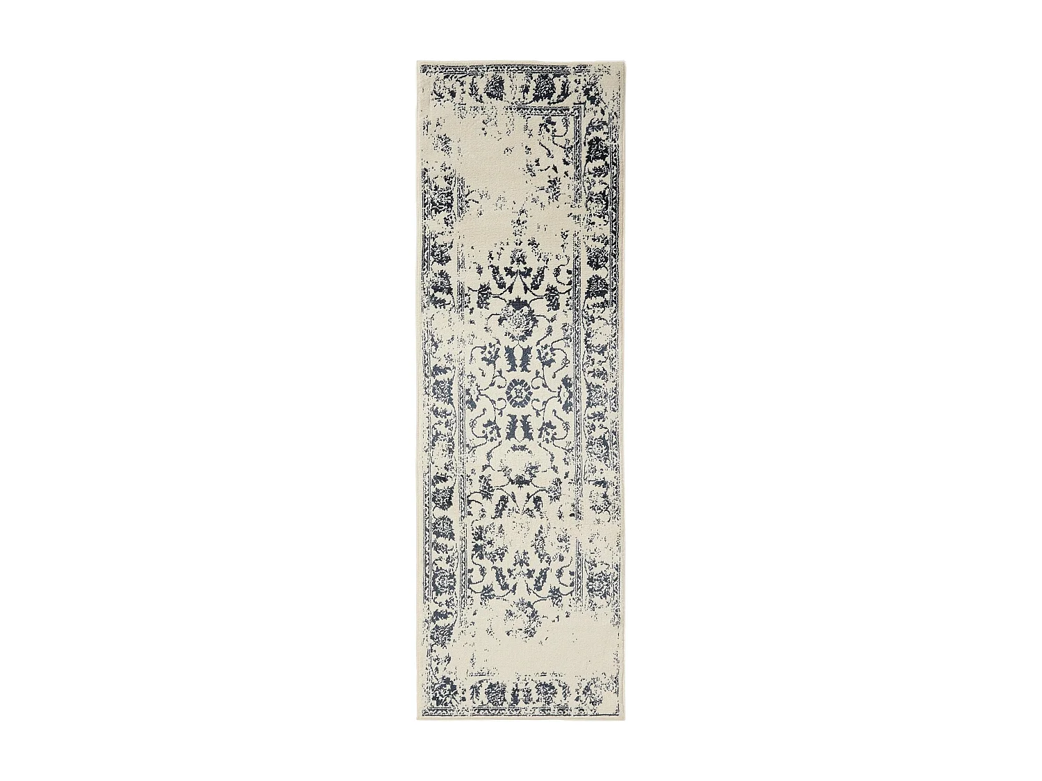 Tapis Suki Crème/Bleu 80x240 cm