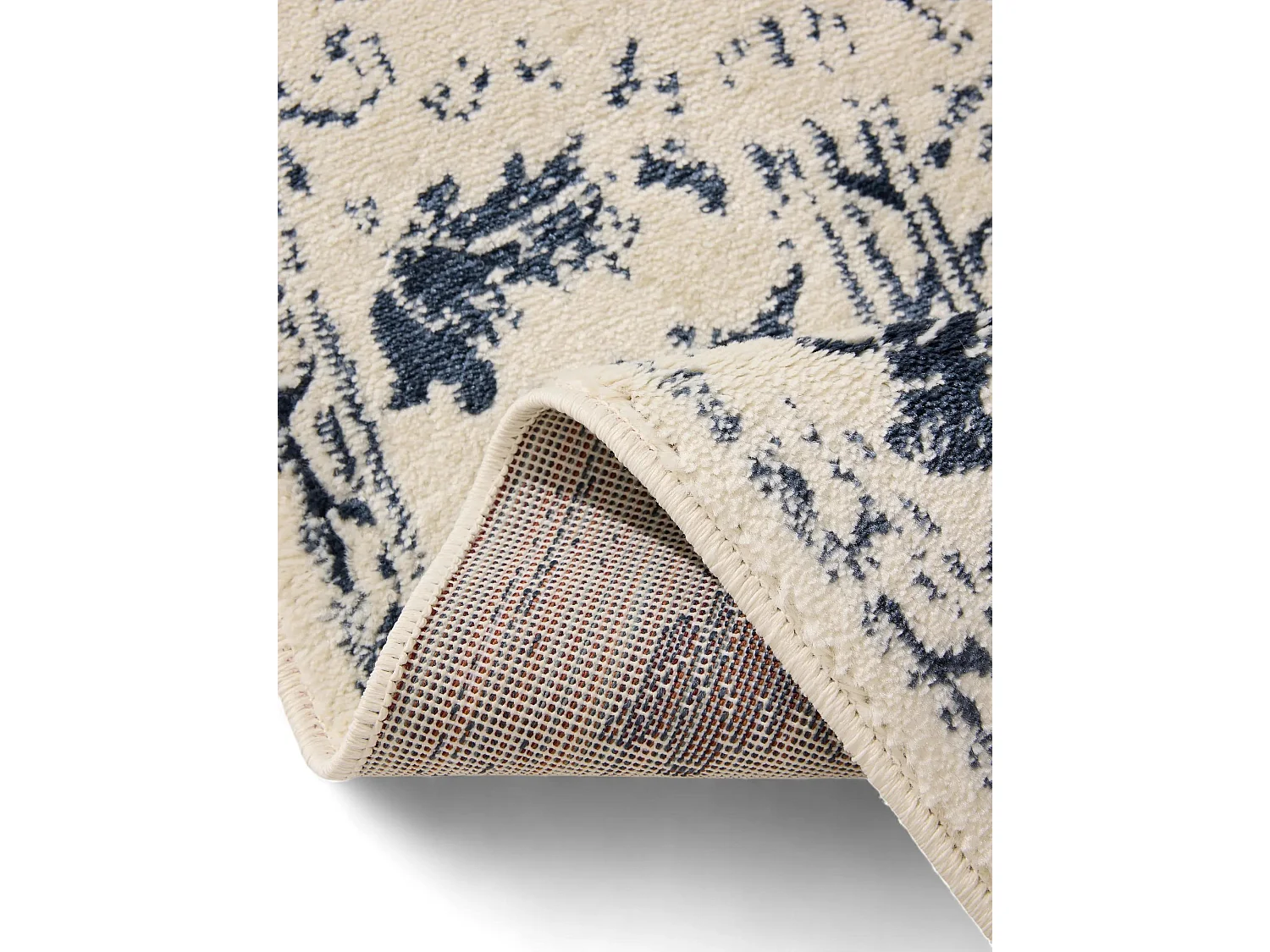 Tapis Suki Crème/Bleu 140x200 cm