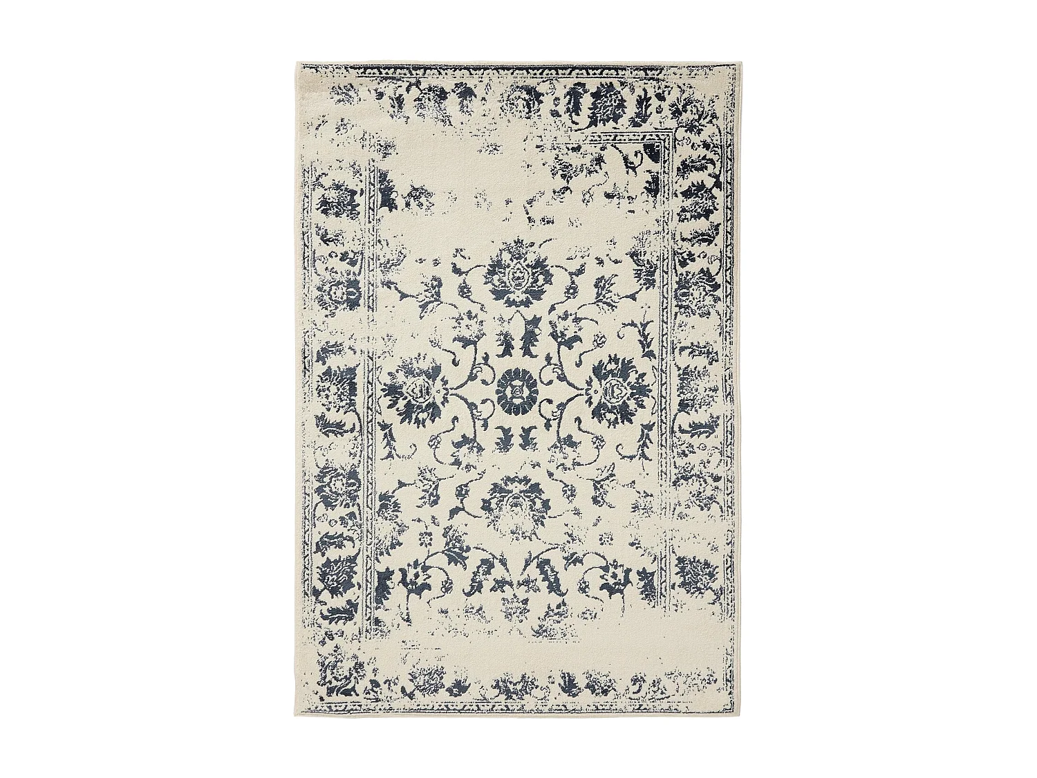 Tapis Suki Crème/Bleu 240x340 cm