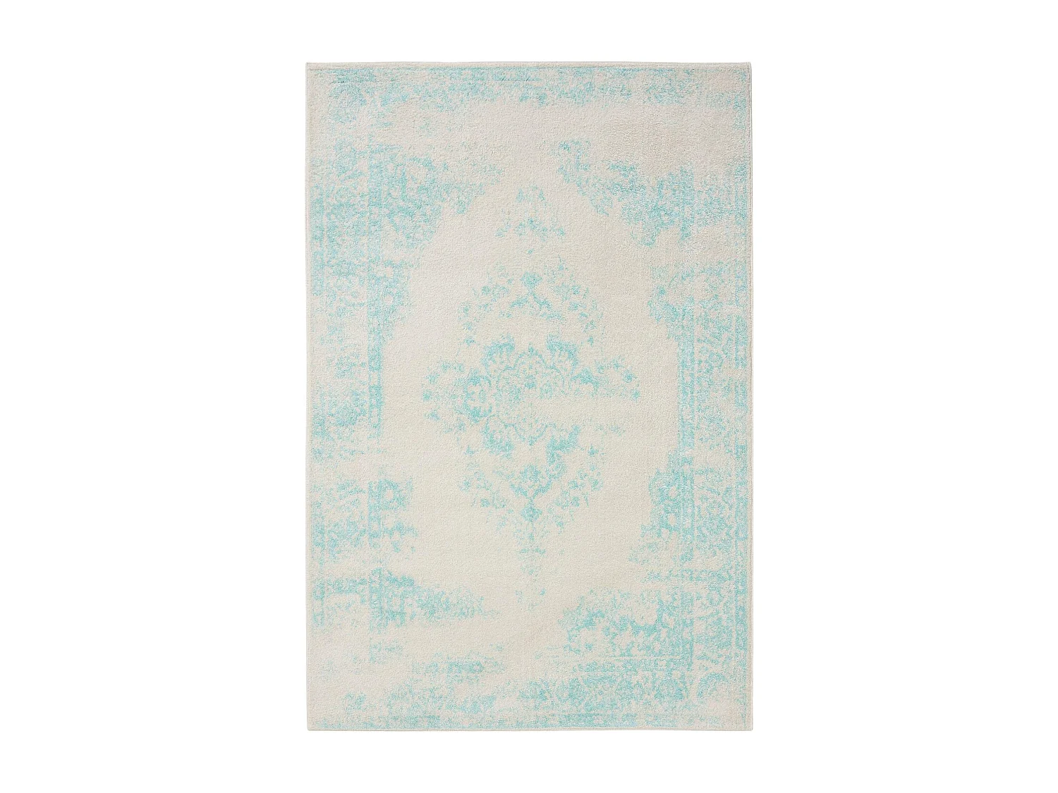 Tapis Sia Crème/Turquoise 140x200 cm