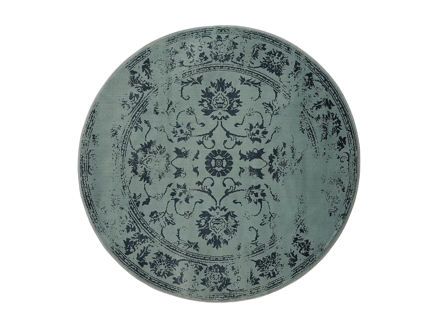 Tapis Suki Turquoise ø 160 cm rond