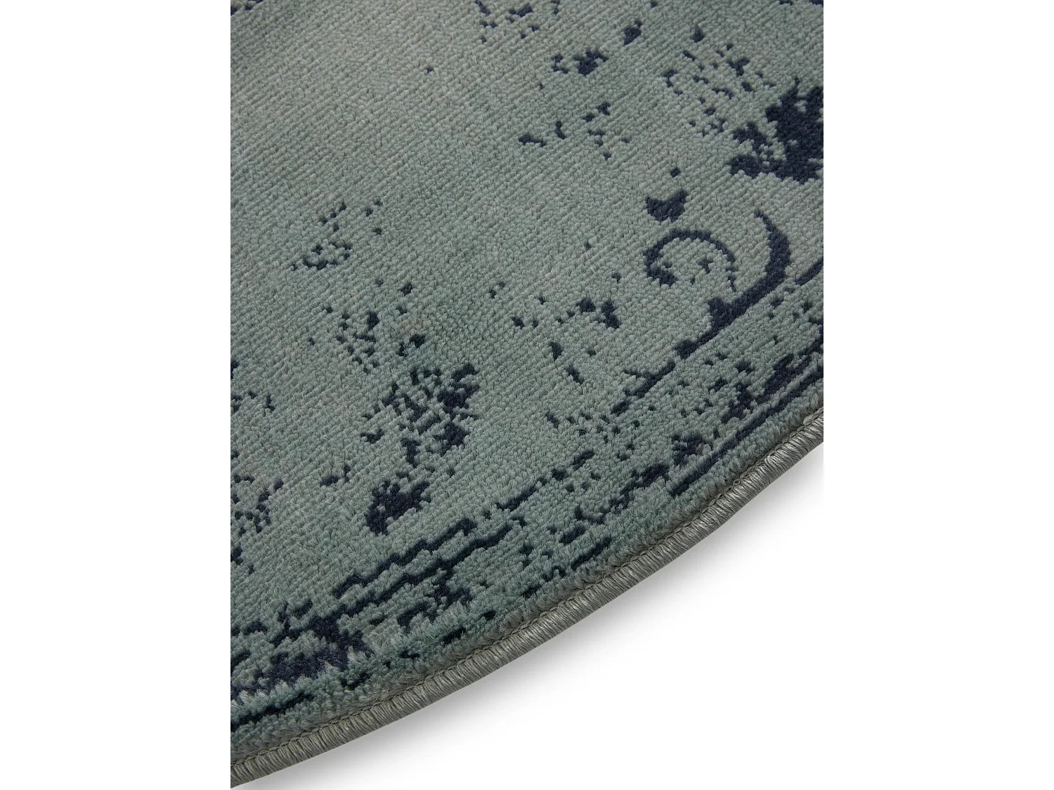 Tapis Suki Turquoise ø 160 cm rond