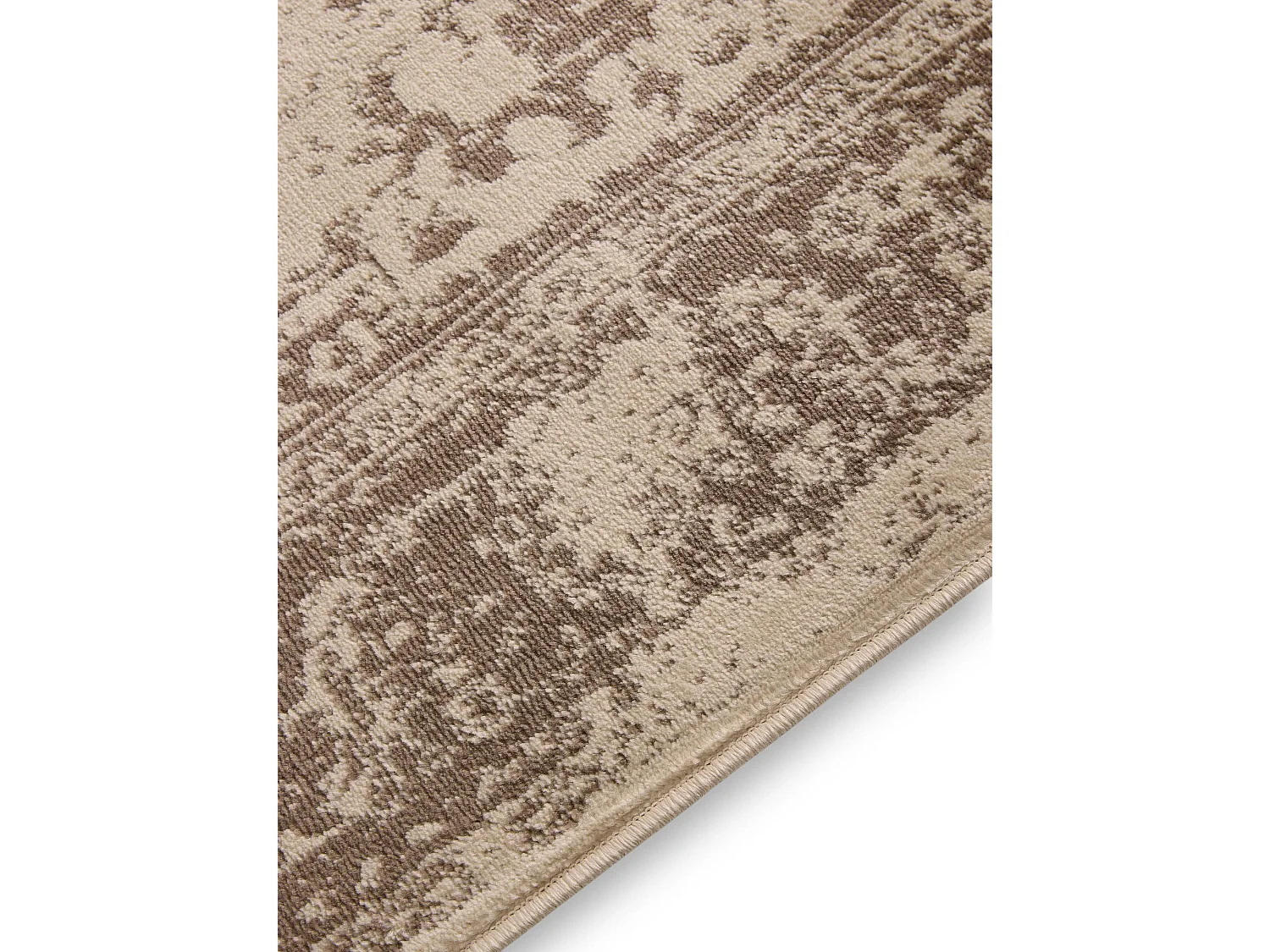 Tapis Suki Crème/Marron 300x400 cm