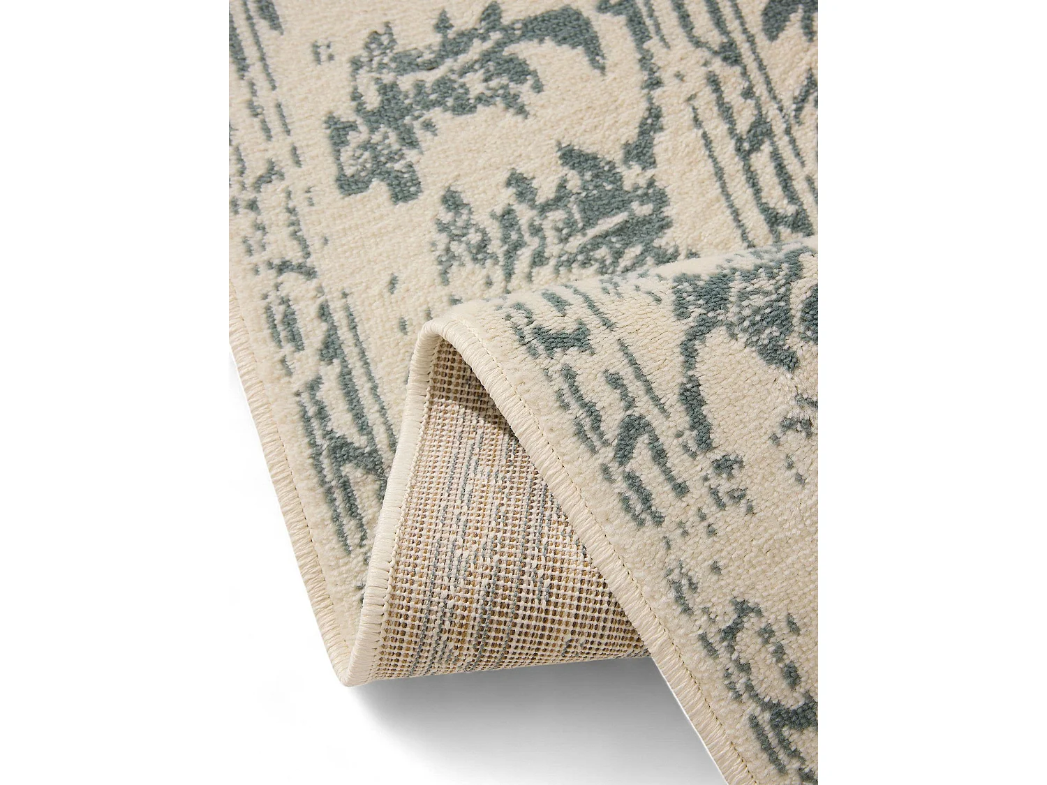 Tapis Suki Crème/Menthe 240x340 cm