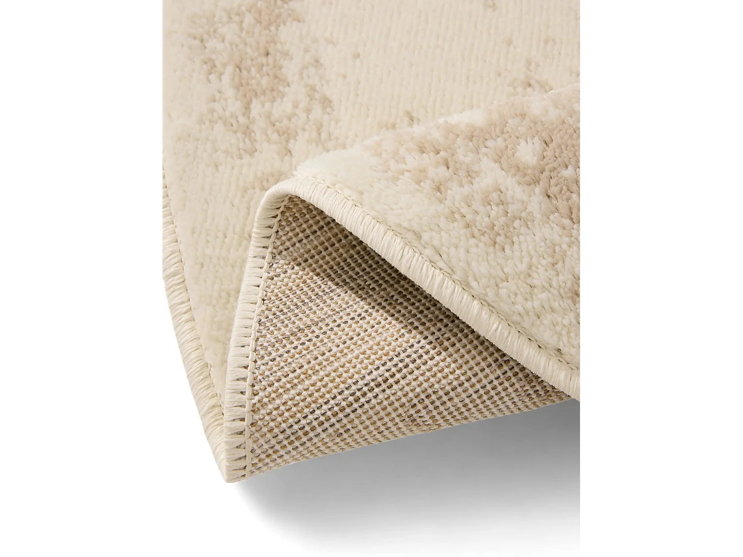 Tapis Suki Cream/Beige ø 160 cm rond