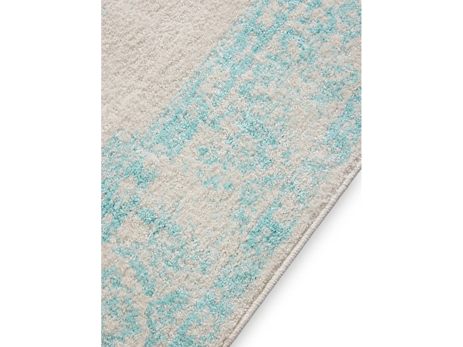 Tapis Sia Crème/Turquoise 120x170 cm