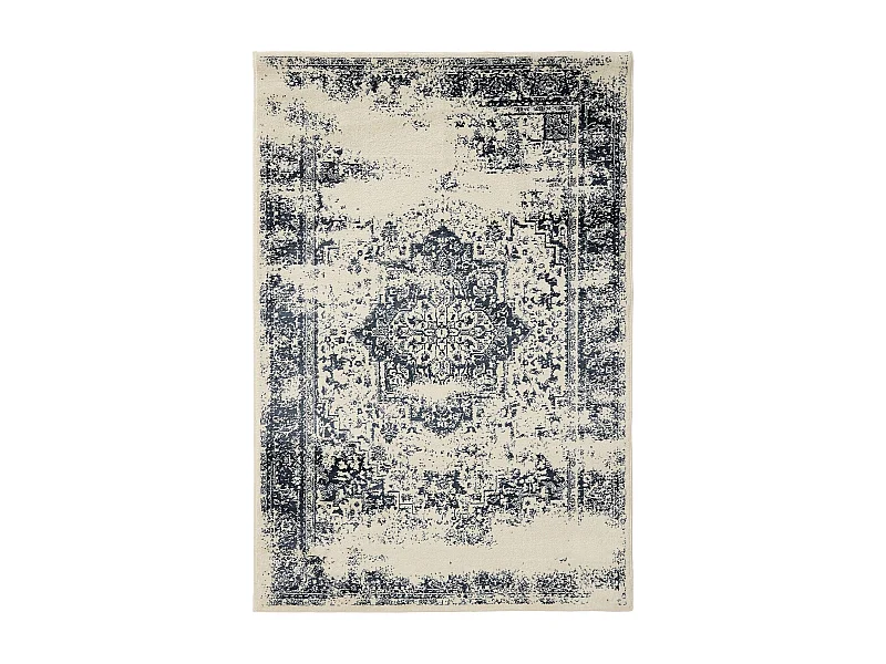 Tapis Suki Crème/Bleu 240x340 cm