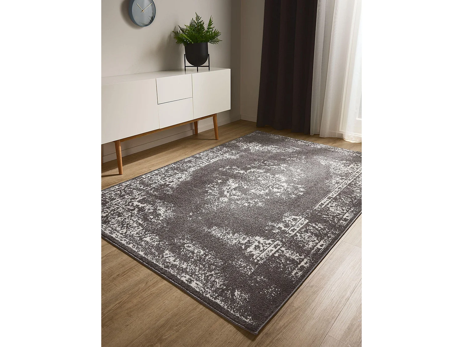 Tapis Sia Gris 240x340 cm