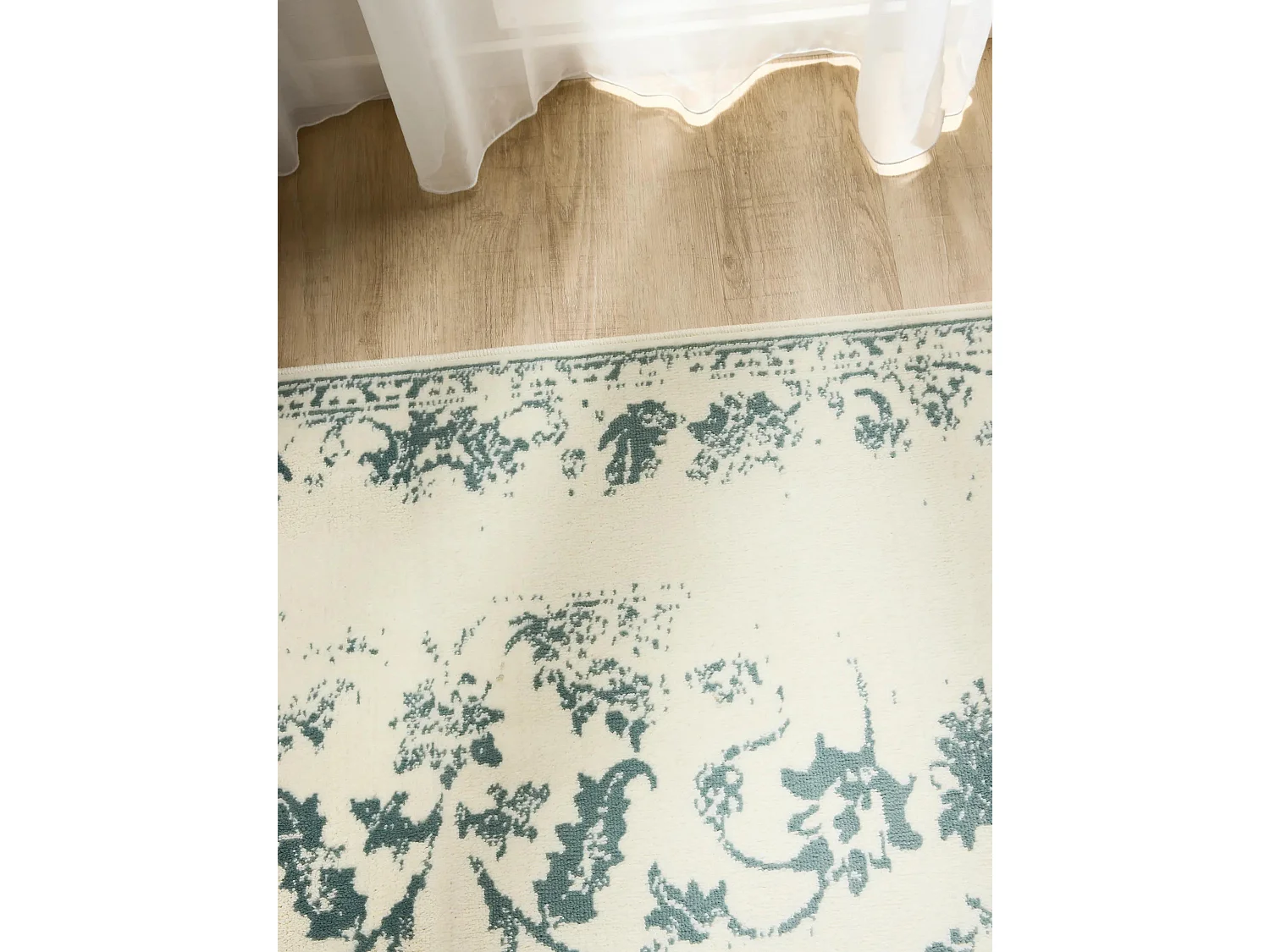 Tapis Suki Crème/Menthe 160x230 cm