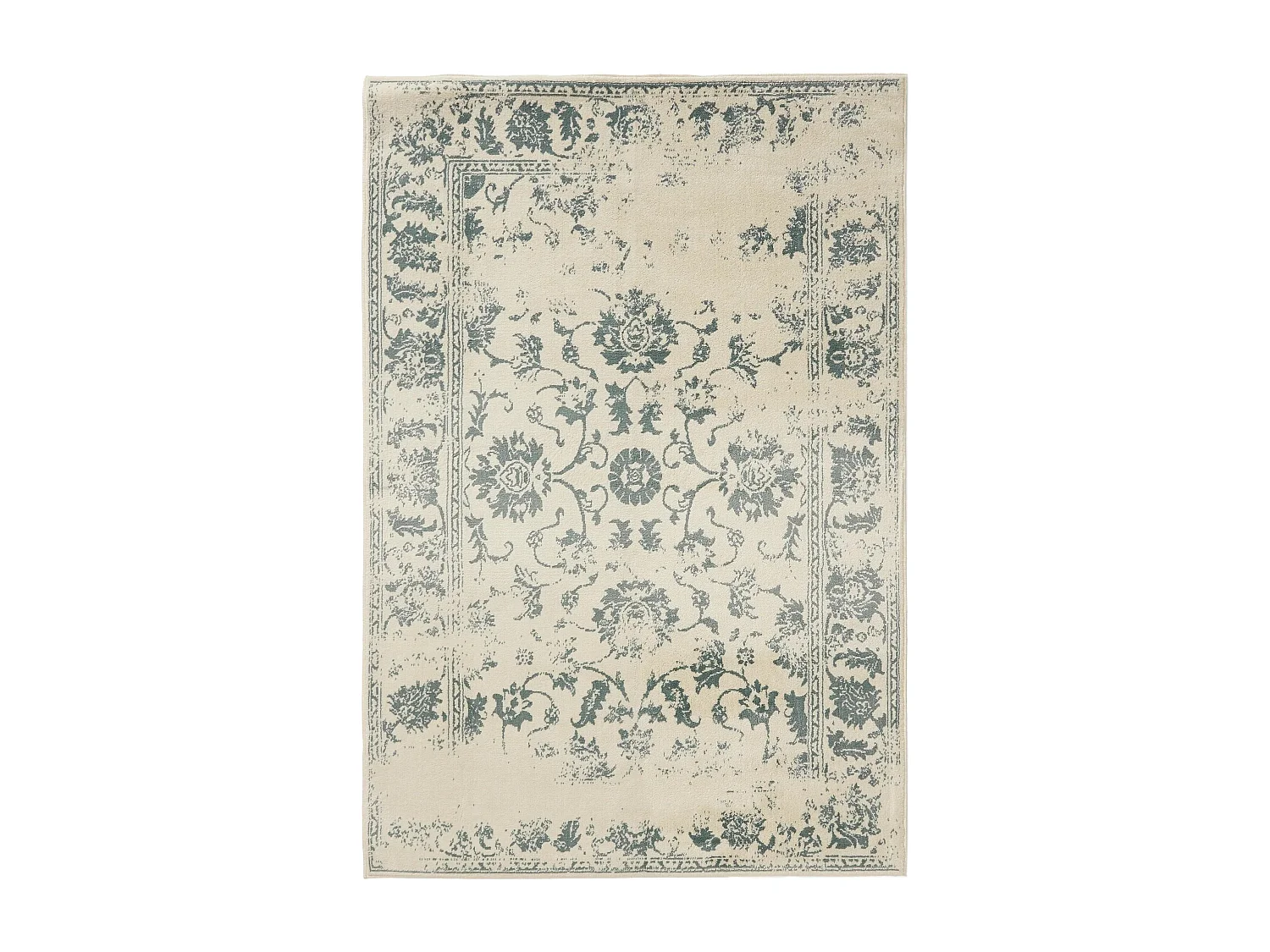 Tapis Suki Crème/Menthe 80x150 cm