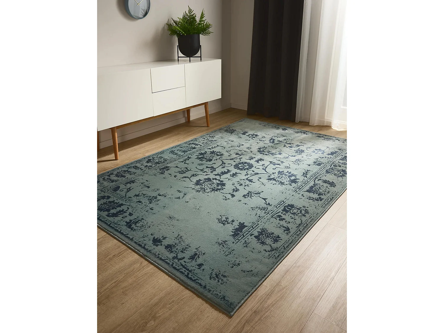 Tapis Suki Turquoise 200x300 cm