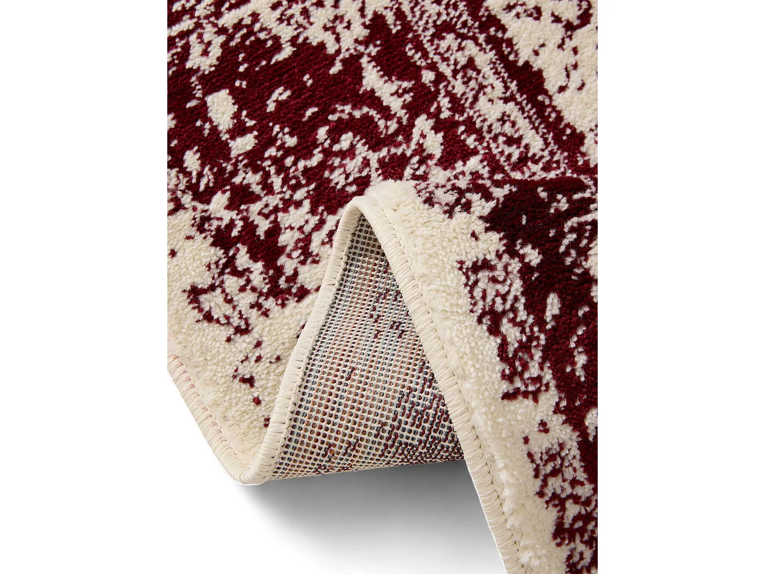 Tapis Suki Crème/Rouge 240x340 cm