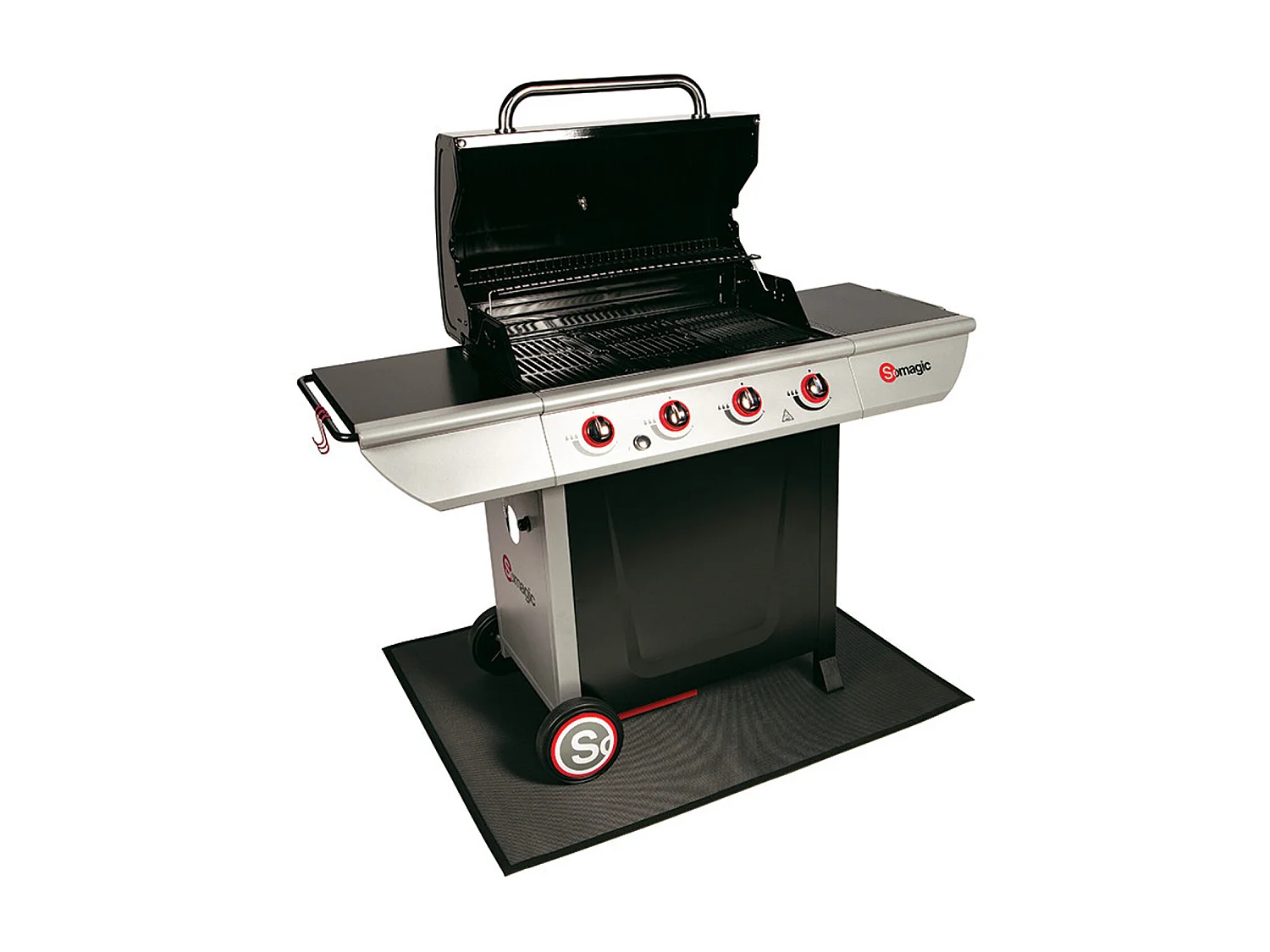 Somagic Tapis de protection barbecue 100x120cm - 471206CDS