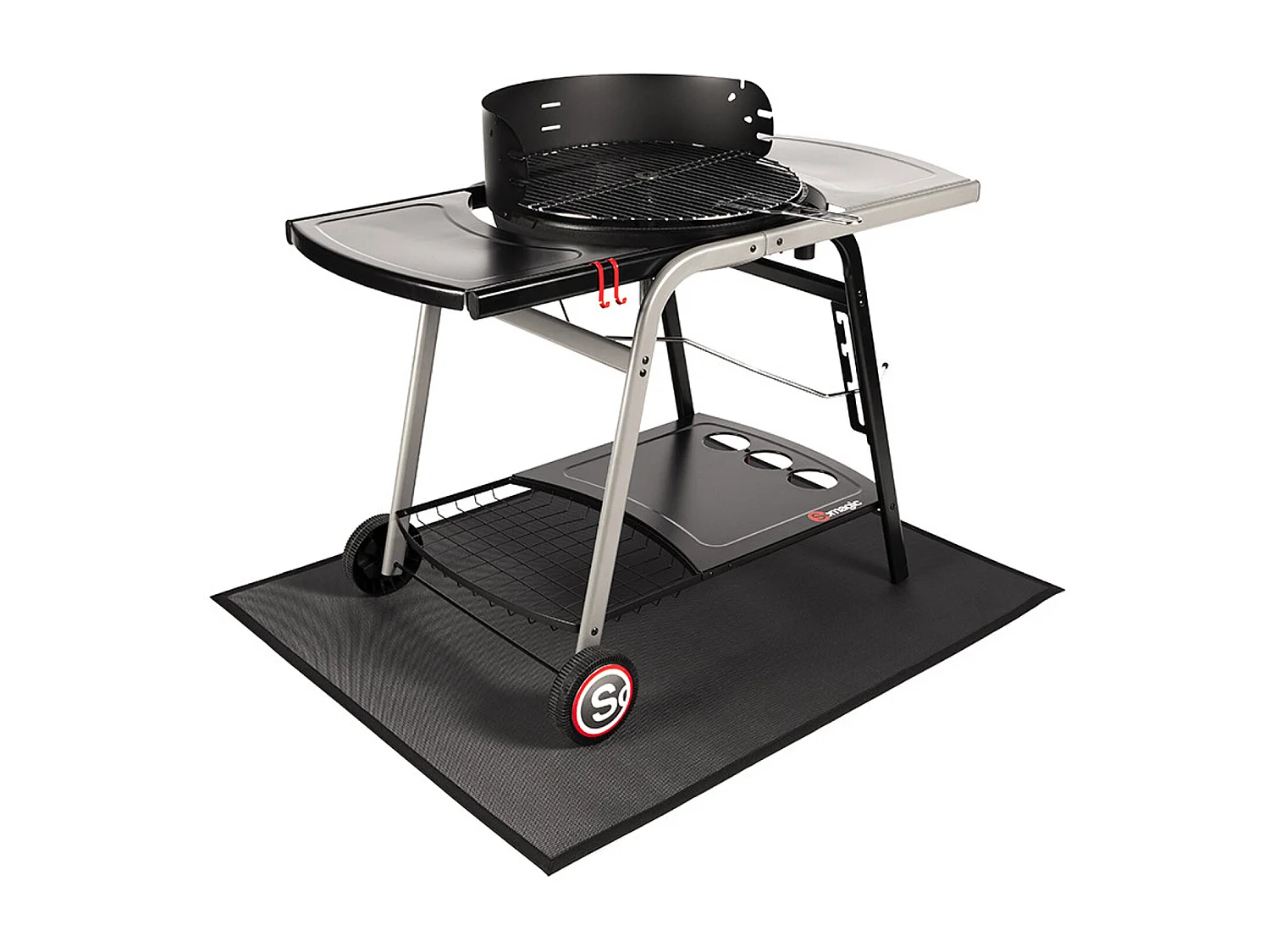 Tappetino di protezione per barbecue, plancha e credenza