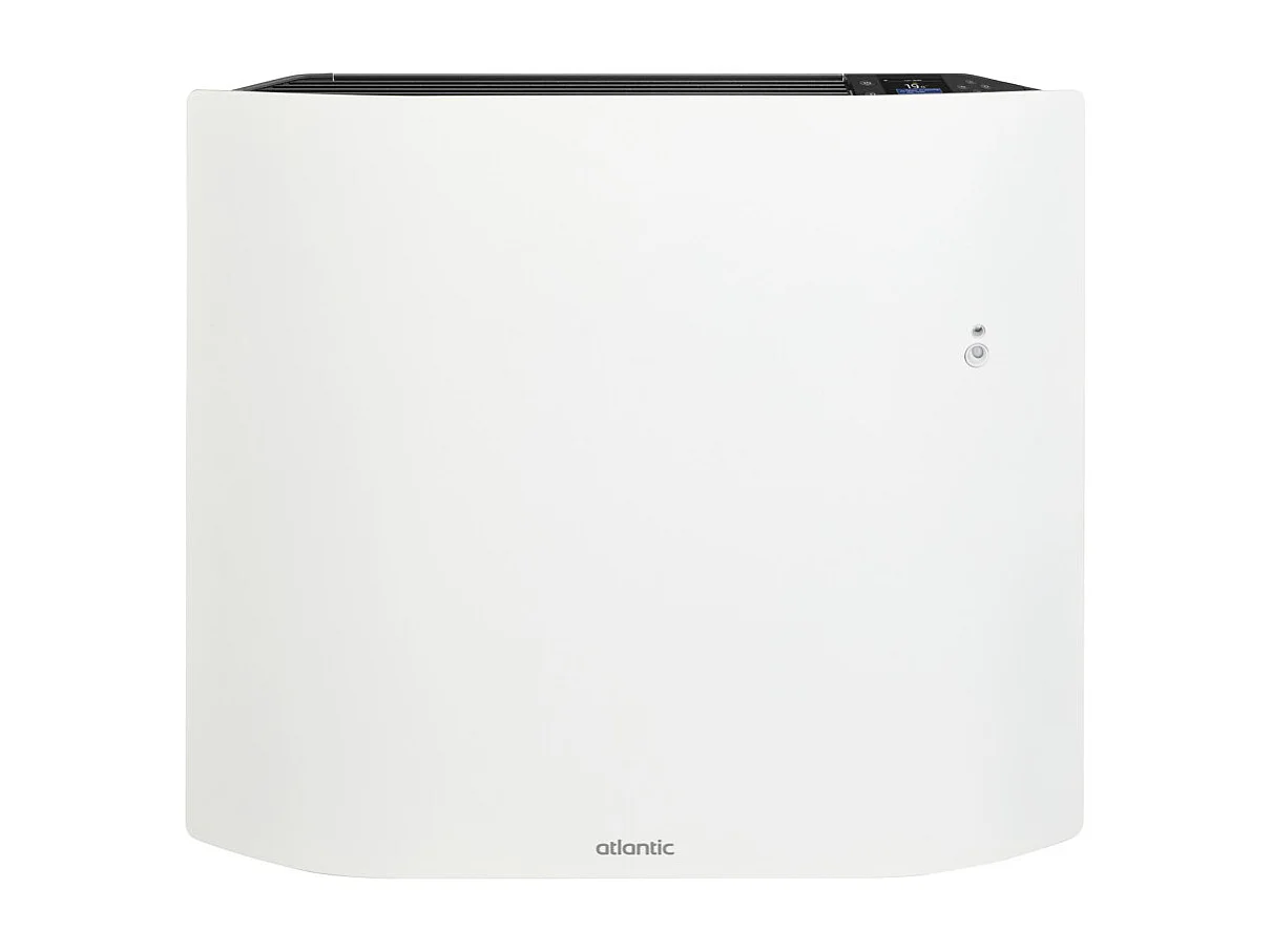 Radiateur digital DIVALI NEO 1000W horizontal blanc carat – ATLANTIC 507670