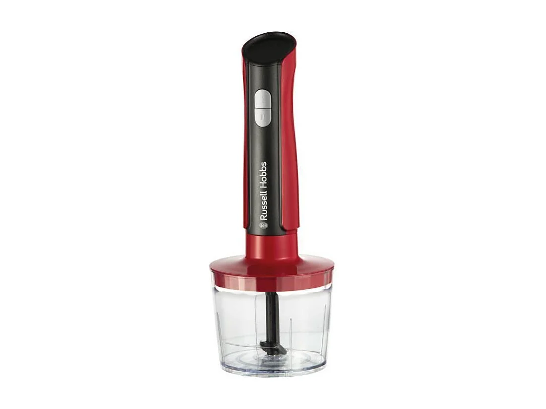 Mixeur plongeant - RUSSEL HOBBS - Desire Red - 500 W - 2 vitesses + Pulse - Rouge