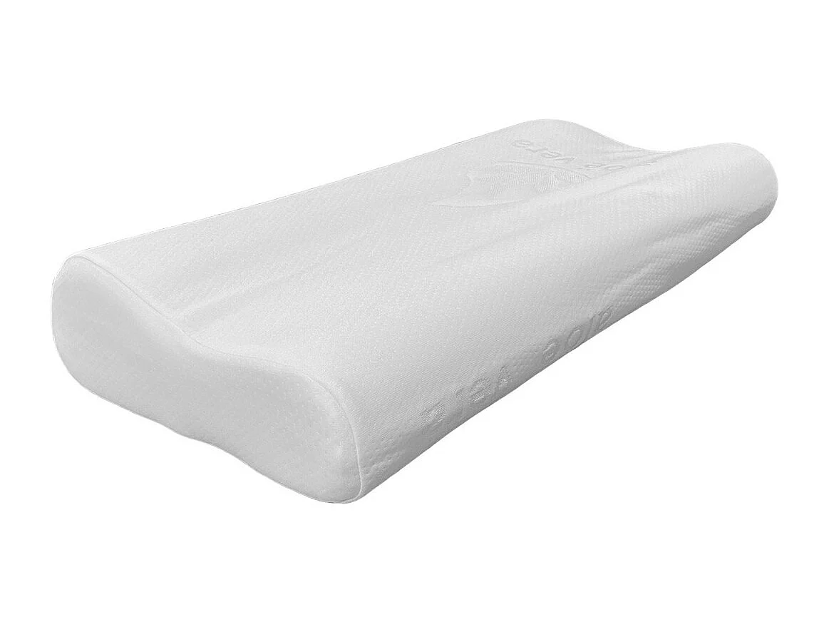 Almofada cervical viscoelástica Indream assimétrica 70 x 40 x 12 cm.