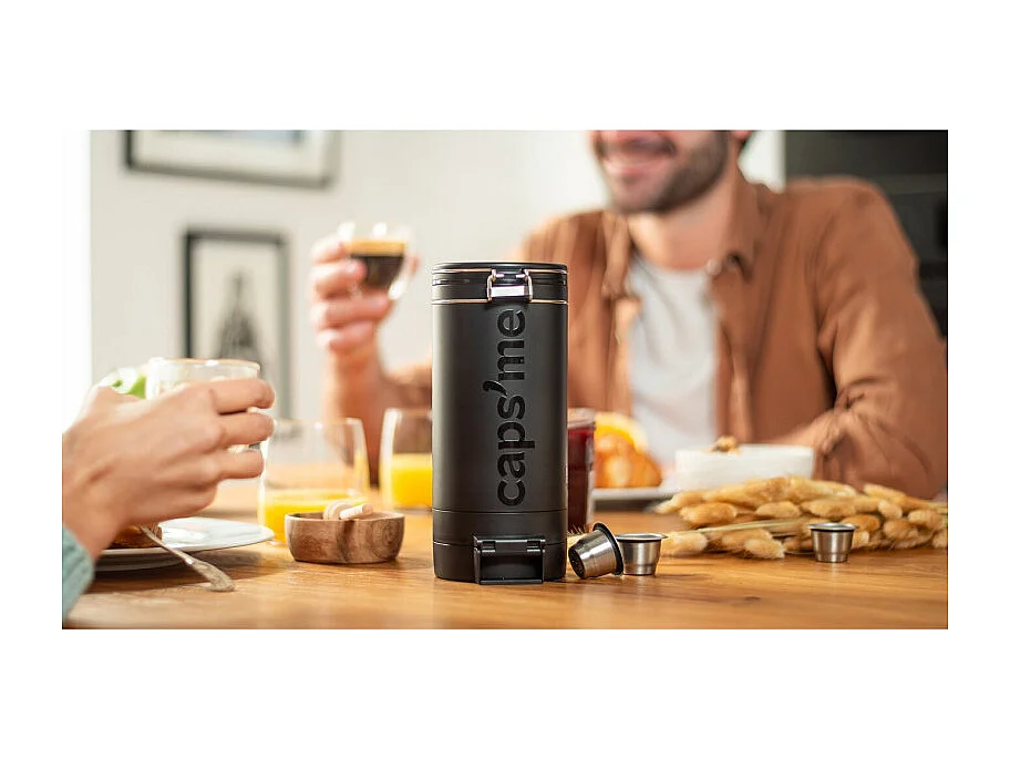 Capsule café Caps Me 3 capsules de cafe reutilisables CAPS ME compatibles Nespresso