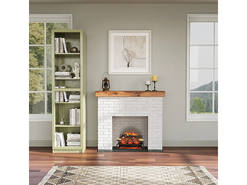 Elektrische haardinzet BALDERIA Lily - Haard - Zwart