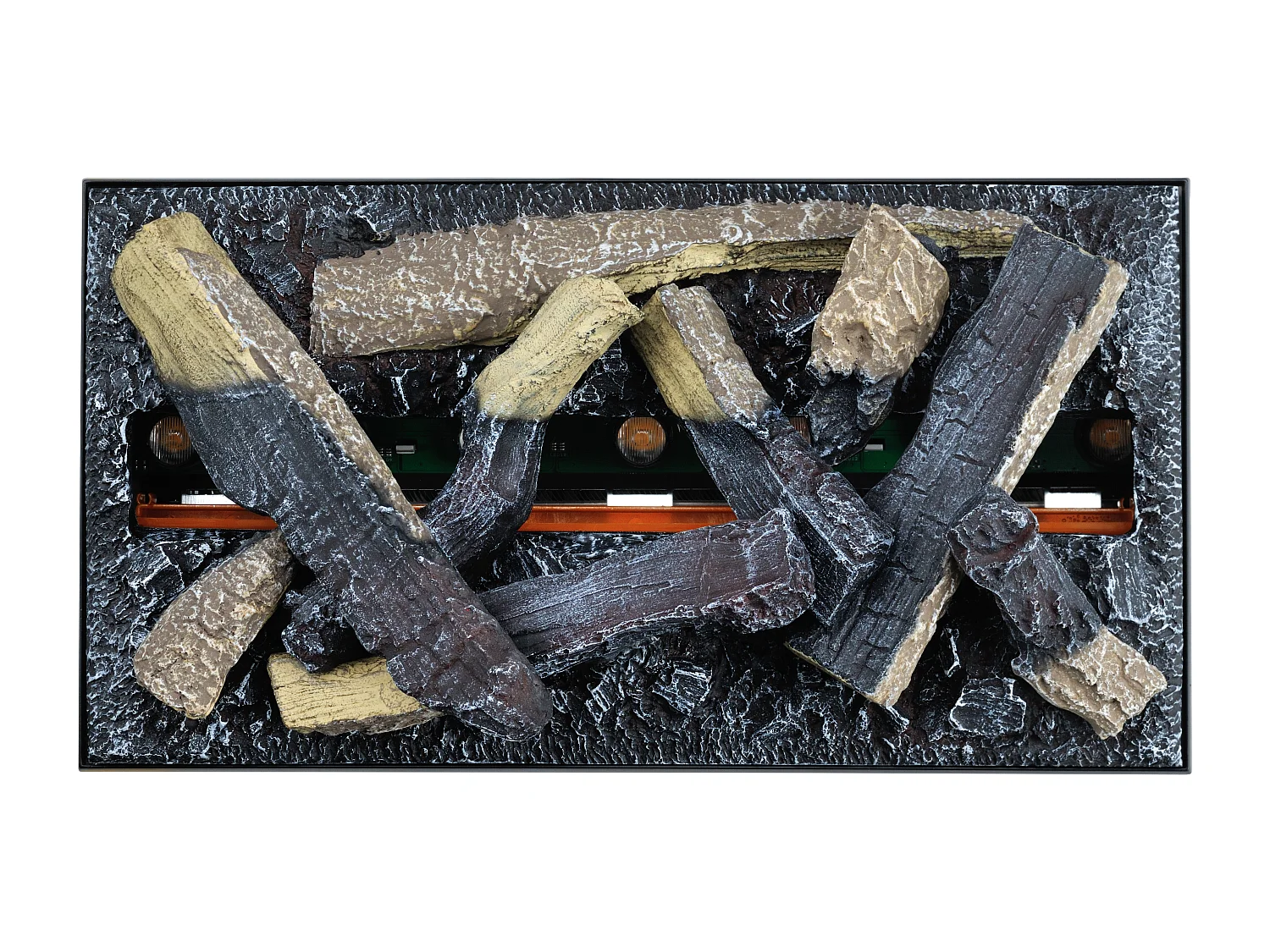 DIMPLEX Cassette 400 - Insert de cheminée à vapeur d'eau avec effet de flammes LED