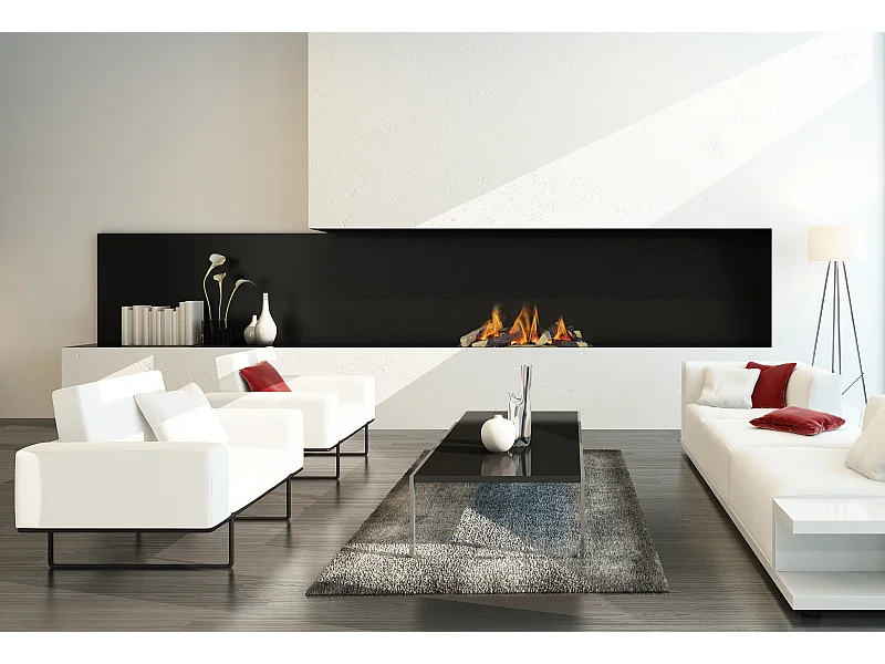 DIMPLEX Cassette 400 - Insert de cheminée à vapeur d'eau avec effet de flammes LED