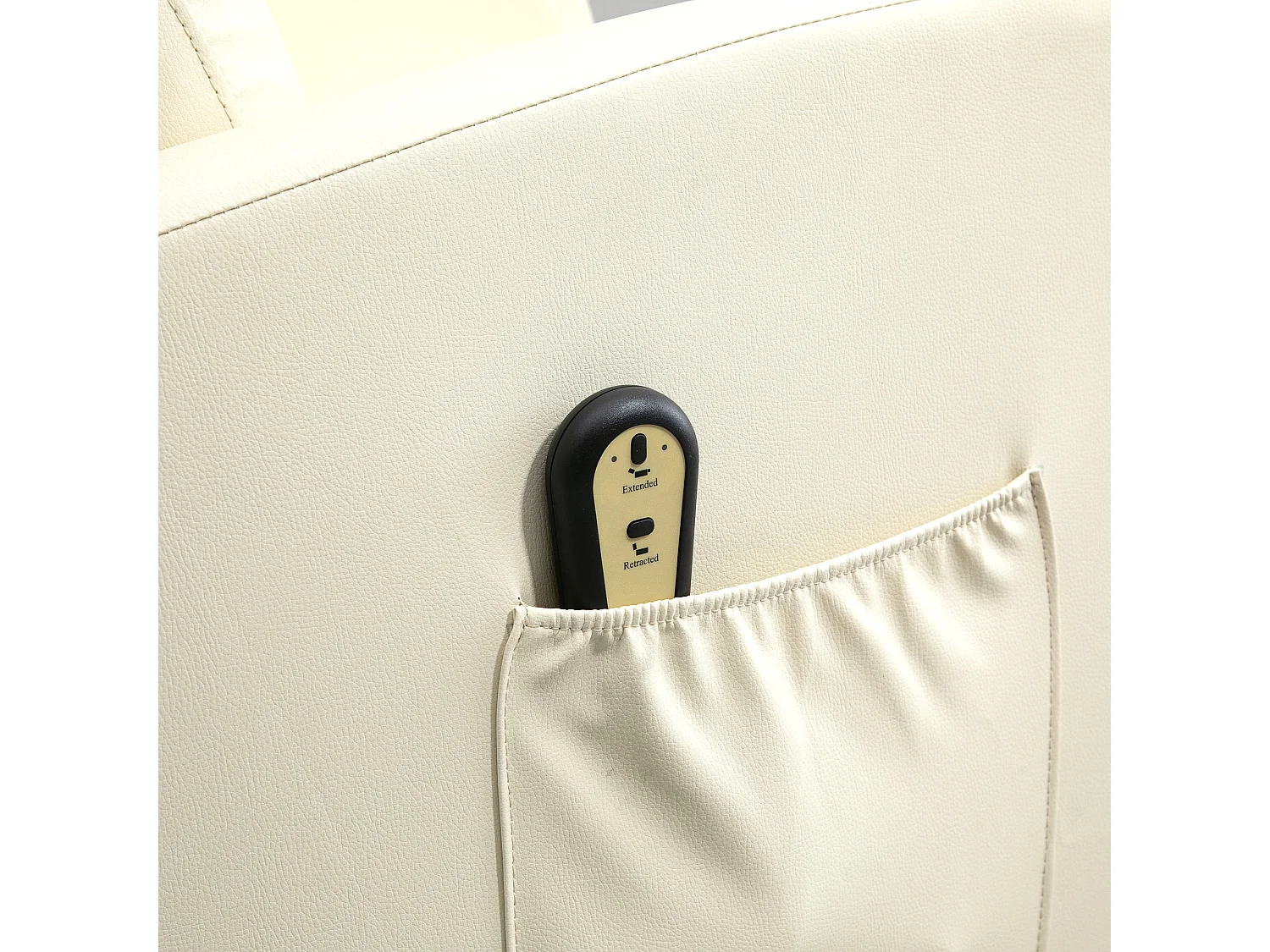 Poltrona in similpelle alzapersona reclinabile con telecomando