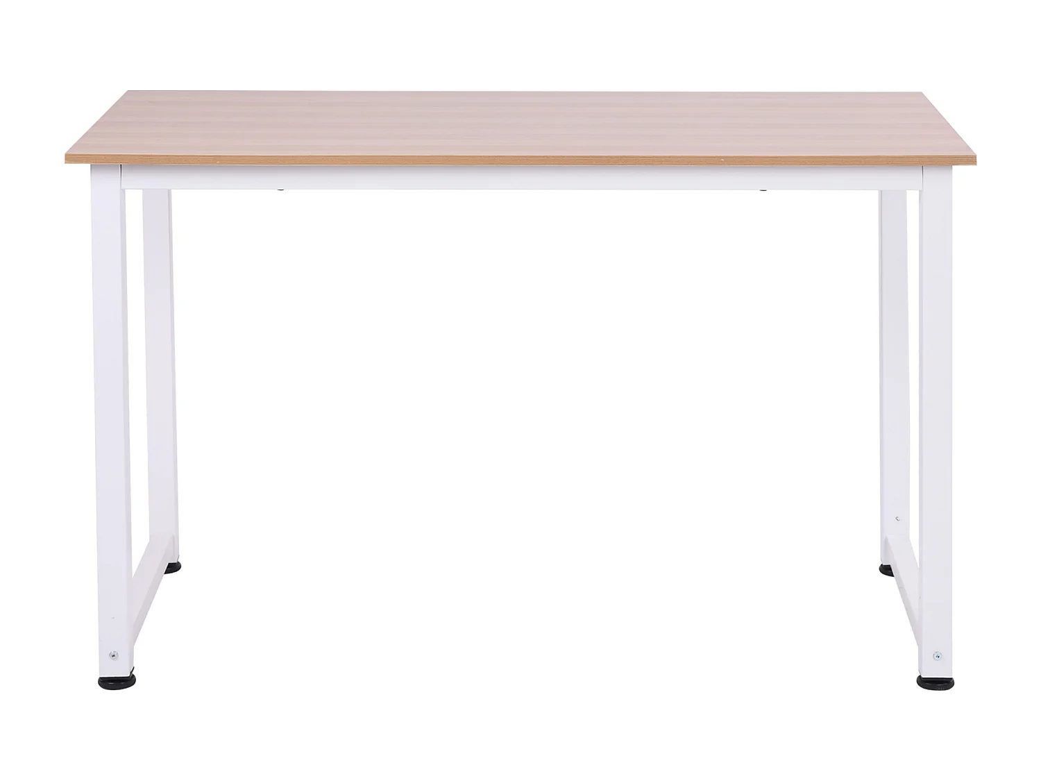 Scrivania 4 piedini regolabili e 2 connettori di base in mdf