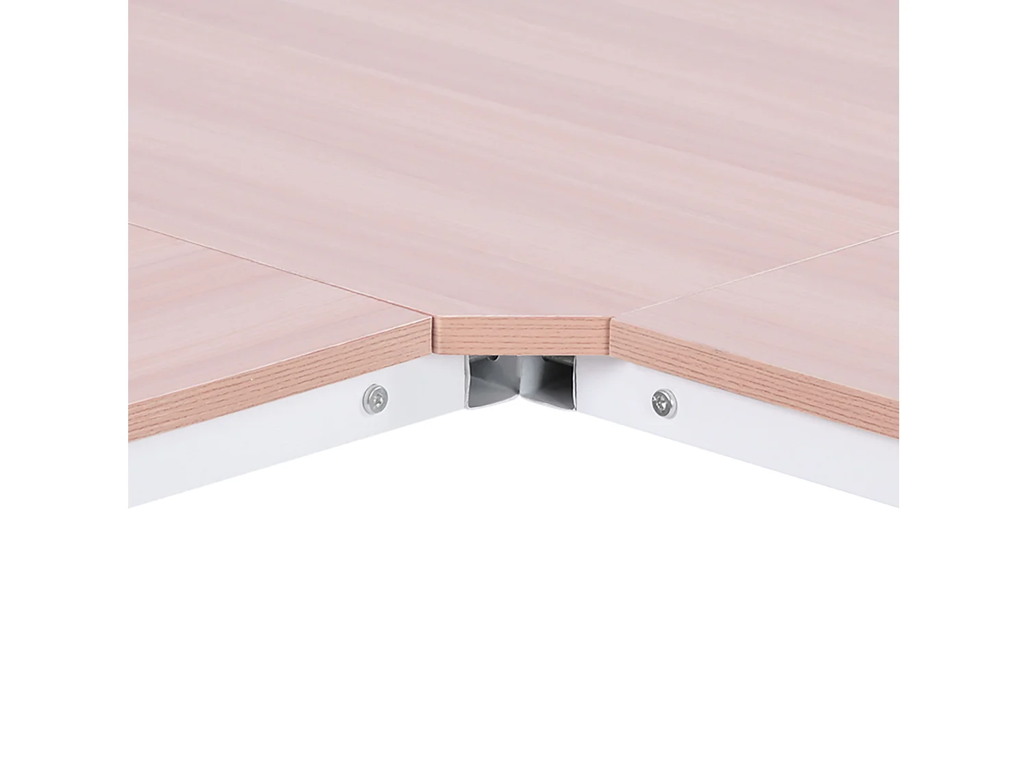 Scrivania e finitura in rovere postazione color legno