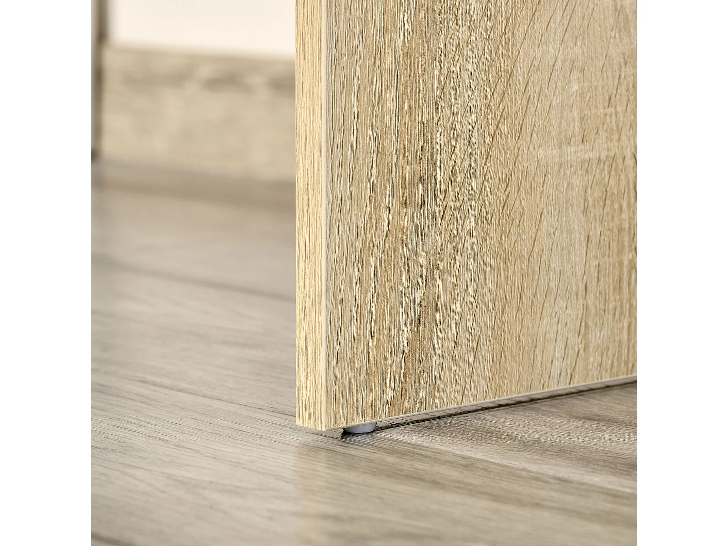 Scrivania angolare scrivania computer salvaspazio in legno