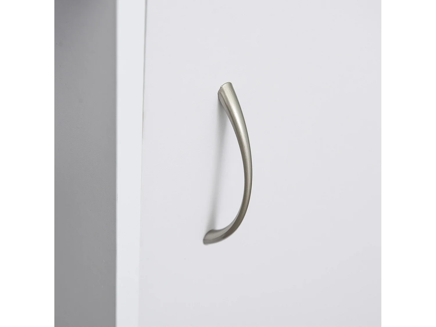 Scrivania moderna per computer in legno bianco