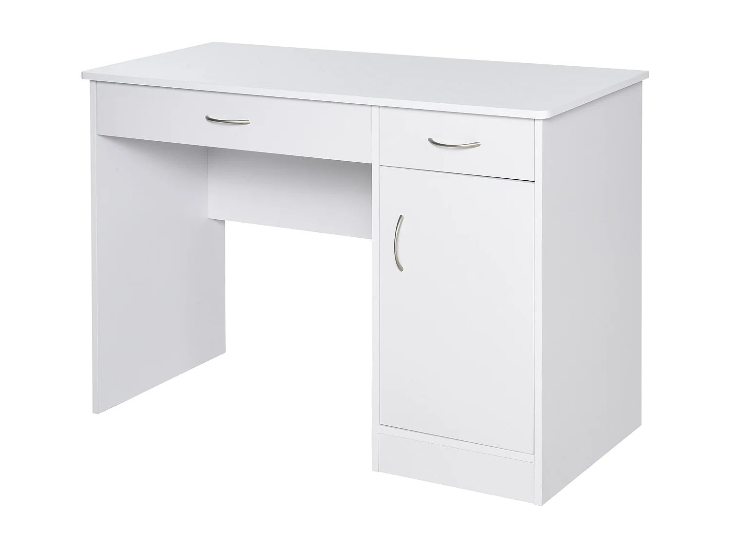 Scrivania moderna per computer in legno bianco